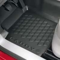 Оригинальные коврики в салон для Volkswagen Caddy 4 2020+ длинн.база водительский с бортом кт 1шт