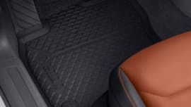 Оригинальные коврики в салон для Volkswagen Tiguan 2017+ передние 2шт Оригинал