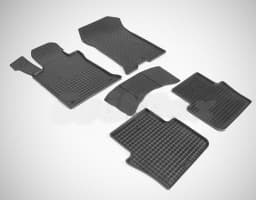 Резиновые коврики в салон  для Acura TLX 2,4 2015+ седан "сетка" кт 5шт Seintex