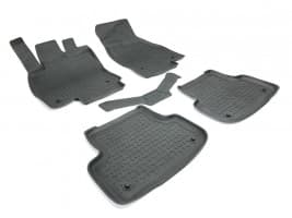 Резиновые коврики в салон  для Audi A3 2012-2021 седан кт 5шт Seintex