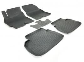 Seintex Резиновые коврики в салон  для Chevrolet Epica 2006-2012 седан кт 5шт