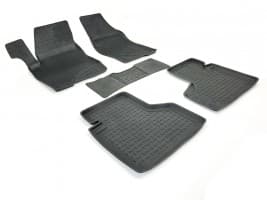 Резиновые коврики в салон  для Chevrolet NIVA 2010+ кт 5шт Seintex
