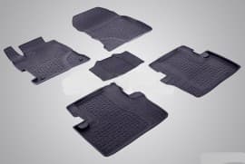 Резиновые коврики в салон  для Honda Civic 4D 2012-2016 седан кт 5шт Seintex
