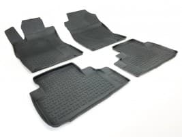Резиновые коврики в салон  для Honda CR-V 2012-2016 кт 4шт Seintex