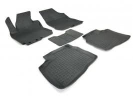 Seintex Резиновые коврики в салон  для Hyundai Elantra 2006-2011 седан кт 5шт