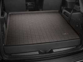 Коврик в багажник Weathertech для Cadillac Escalade 4 2015-2020 какао ESV за 3м рядом
