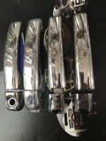 Хром накладки на ручки из нержавейки для Renault Master 2010+