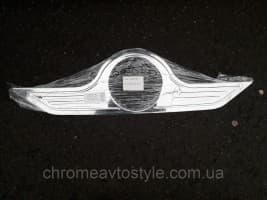 Хром накладка на заднюю ручку из нержавейки для Fiat Doblo 2010+ Omcarlin