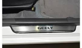 Хром накладки на пороги из нержавейки для Geely MK 2 Sedan 2006-2014