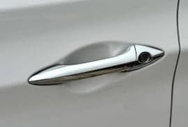 Хром накладки на ручки из нержавейки для Hyundai i30 2 Hb 2012-2015 Omcarlin