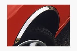Хром накладки на арки из нержавейки для Mazda 3 Sd 2009-2013