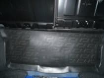 Коврик в багажник L.Locker для Peugeot 107 2005-2014 хэтчбек 5дв.