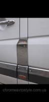 Omcarlin Хром накладка на лючок бензобака гладкая из нержавейки для Mercedes-Benz Sprinter W906 2006-2013 