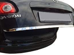 Хром накладка на кромку багажника из нержавейки для Nissan Qashqai 1 2010-2014 Omcarlin