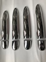 Хром накладки на ручки из нержавейки для Skoda Fabia 3 2014-2021 Omcarlin