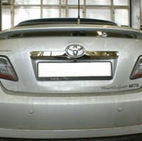 Хром накладка на планку багажника из ABS-пластика для Toyota Camry XV40 2006-2011 Libao