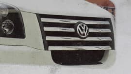 Хром накладка на решетку радиатора из нержавейки для Volkswagen Crafter 2006-2016 Omcarlin