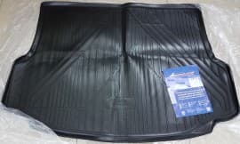 Коврик в багажник Novline для Kia Telluride 2020+ длинный сложенные сиденья 3его ряда
