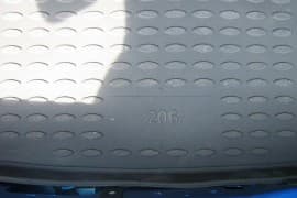 Коврик в багажник Novline для Peugeot 206 1998-2012 хетчбэк 5дв.