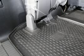 Коврик в багажник Novline для Toyota Land Cruiser 200 2007-2012 внед. 7мест.