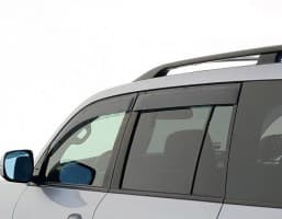 Дефлекторы окон 11см AVTM 4 шт для Toyota Land Cruiser Prado 150 2018-2022