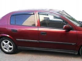 Дефлекторы окон HIC для Opel Astra G classic Hb 1998-2012 4 шт HIC old