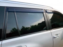 Дефлекторы окон Ветровики HIC для Toyota Land Cruiser Prado 150 2013-2018 (8см, 4 шт)