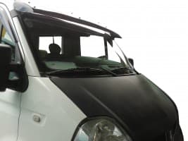 Козырек на лобовое стекло DDU на раме 5мм для Nissan Interstar 2004-2010 DDU