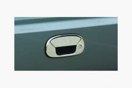 Хром накладка на ручку задней двери Omsa Line из нержавейки для Fiat Doblo 1 2001-2005 Хром ручек Фиат Добло 1шт Omsa