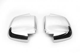 Хром накладки на зеркала Carmos из ABS-пластика для Hyundai Starex 1998-2007 Хром зеркал Хюндай Старекс 2шт Carmos