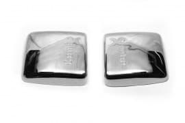 Хром накладки на зеркала Omsa Line из ABS-пластика для Opel Combo 2002-2012 Хром зеркал Опель Комбо 2шт