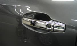 Хром накладки на ручки Carmos из нержавейки для Toyota Land Cruiser 200 2008-2012 Хром ручек Тойота ЛК 200 2чипа 4шт Carmos