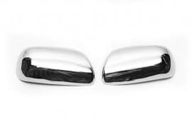 Хром накладки на зеркала Carmos из нержавейки для Toyota Camry 2007-2011 Хром зеркал Тойота Камри 2шт