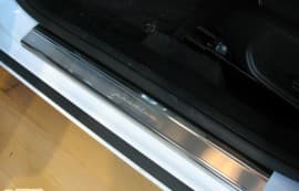 Хром накладки на пороги НатаНика PREMIUM для Ford Mondeo IV 2007-2014