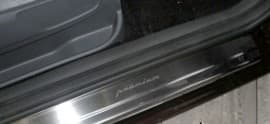 Хром накладки на пороги НатаНика PREMIUM для Ford C-Max II 2010+ NataNiko