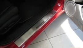Хром накладки на пороги НатаНика PREMIUM для Honda Accord 8 2007-2013