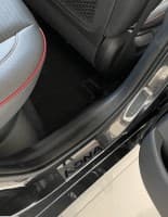 Хром накладки на пороги НатаНика PREMIUM для Hyundai Kona 2019+