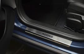 Хром накладки на пороги НатаНика PREMIUM для Opel Insignia 2008-2017