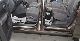 Хром накладки на пороги НатаНика PREMIUM для Volkswagen Caddy 3 2004-2010