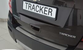 Хром накладка на бампер НатаНика PREMIUM для Chevrolet Tracker 2013-2019