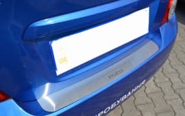 Хром накладка на бампер НатаНика PREMIUM для Chevrolet Aveo Hatchback T300 4D 2011-2020 NataNiko