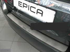 Хром накладка на бампер НатаНика PREMIUM для Chevrolet Epica 2006-2012