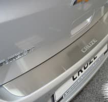 Хром накладка на бампер НатаНика PREMIUM для Chevrolet Cruze Hatchback 5D 2011-2012