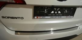 Хром накладка на бампер НатаНика PREMIUM для Kia SORENTO II FL 2012-2014 NataNiko
