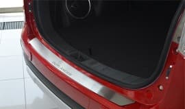 Хром накладка на бампер НатаНика PREMIUM для Mitsubishi Outlander 3 2012-2014
