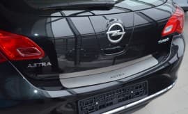 Хром накладка на бампер НатаНика PREMIUM для Opel Astra J 5D 2009-2015 NataNiko