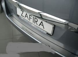 Хром накладка на бампер НатаНика PREMIUM для Opel Zafira II B 2005-2011 NataNiko