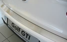 Хром накладка на бампер НатаНика PREMIUM для Volkswagen Golf 6 5D 2008-2012