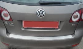 Хром накладка на бампер НатаНика PREMIUM для Volkswagen Golf Plus 2009-2014