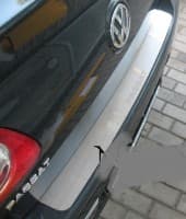 Хром накладка на бампер НатаНика PREMIUM для Volkswagen Passat B6 4D 2005-2010